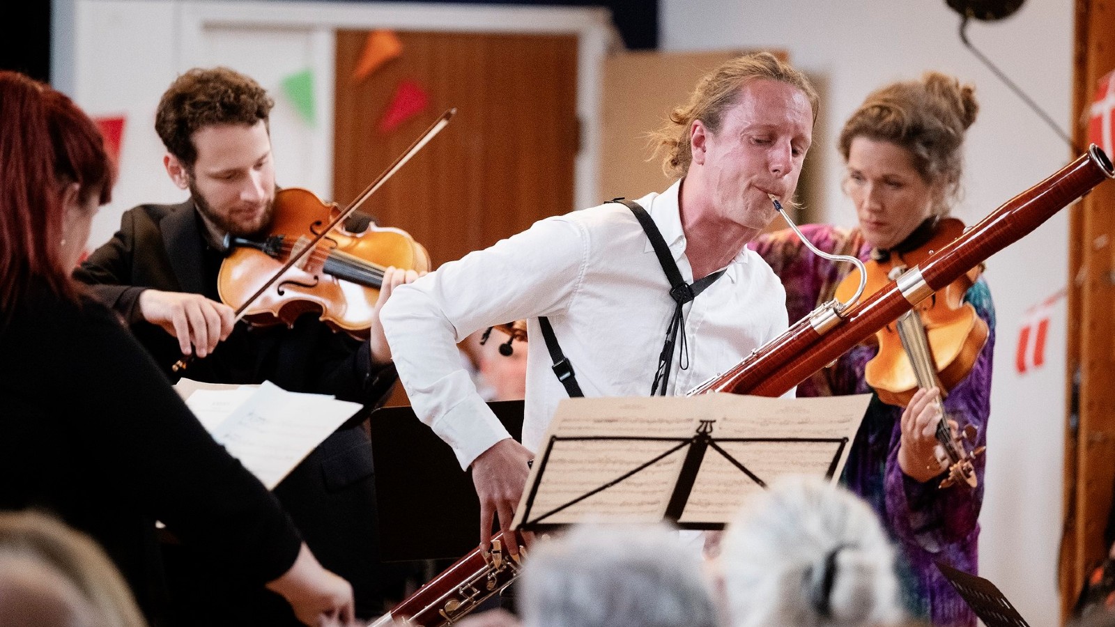 Fejø Festival band spiller koncert