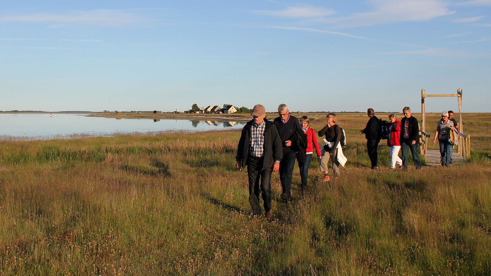 Vandretur ud på albuen