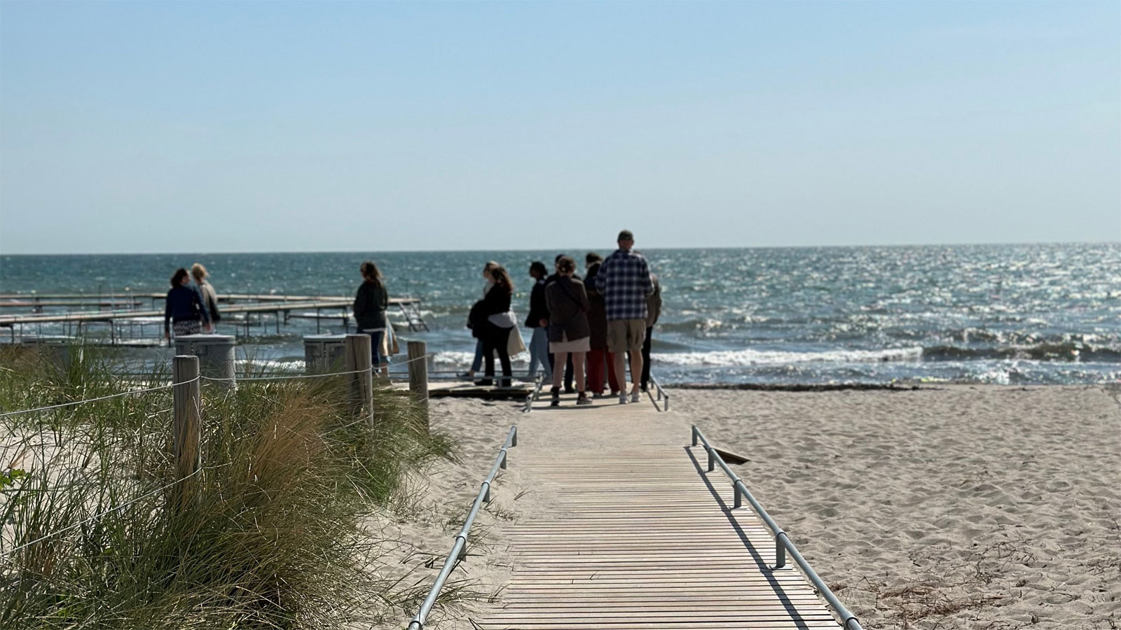 Pressebesøg Marielyst Strand