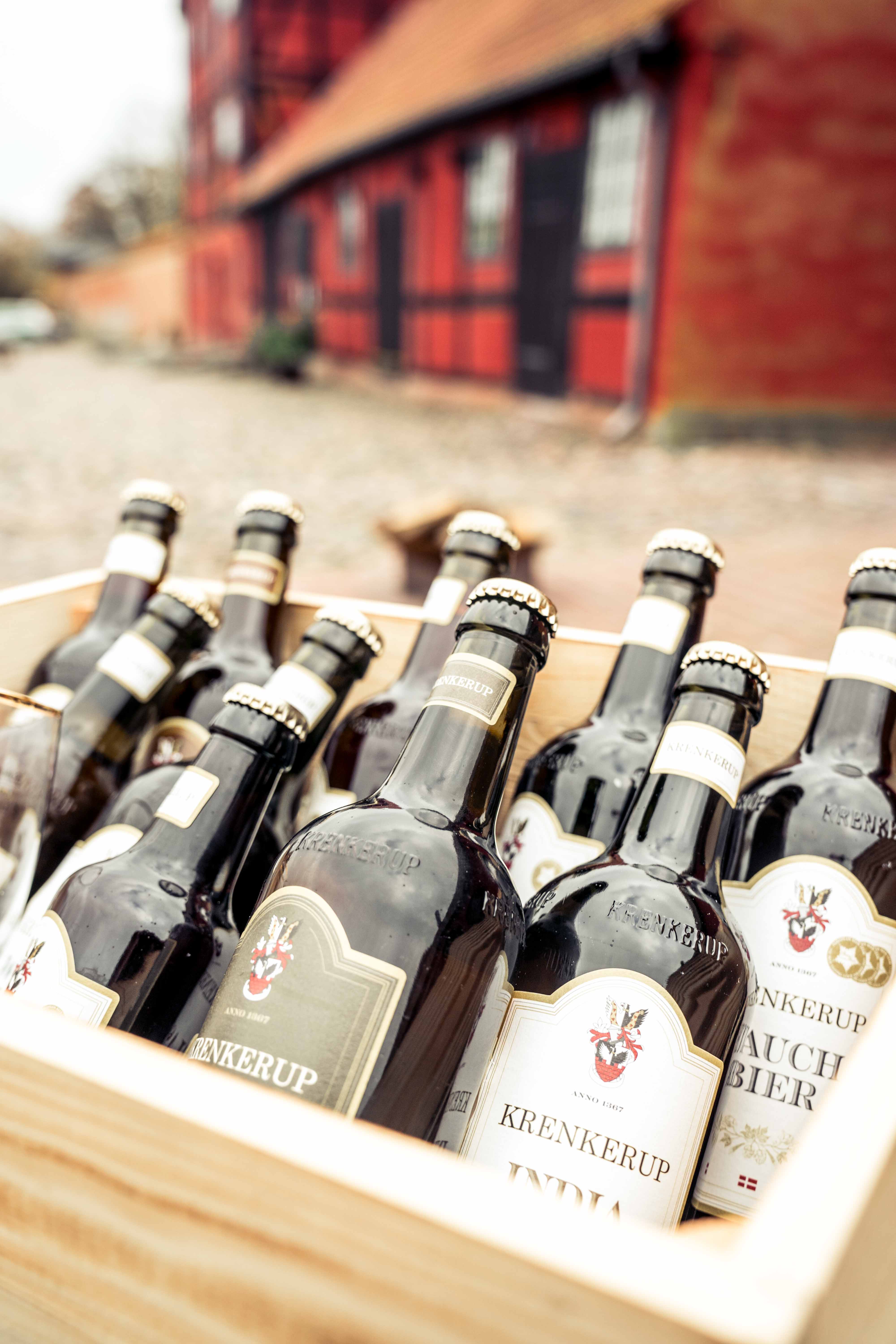 Flasker fra Krenkerup Bryggeri