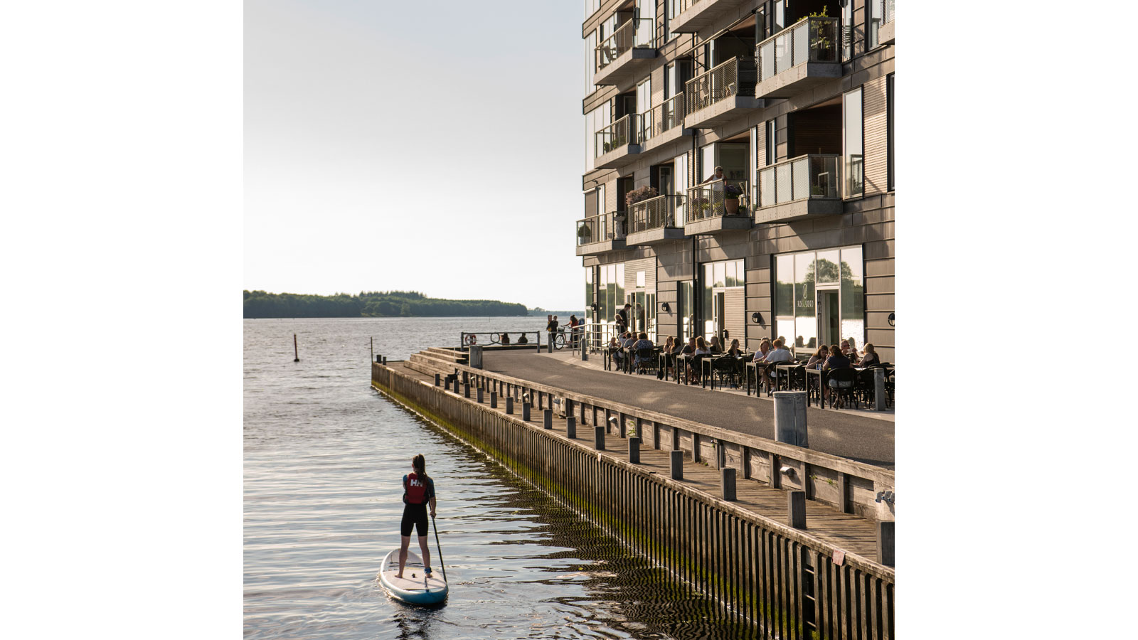 Nykøbing Falster Slotsbryggen paddleboard