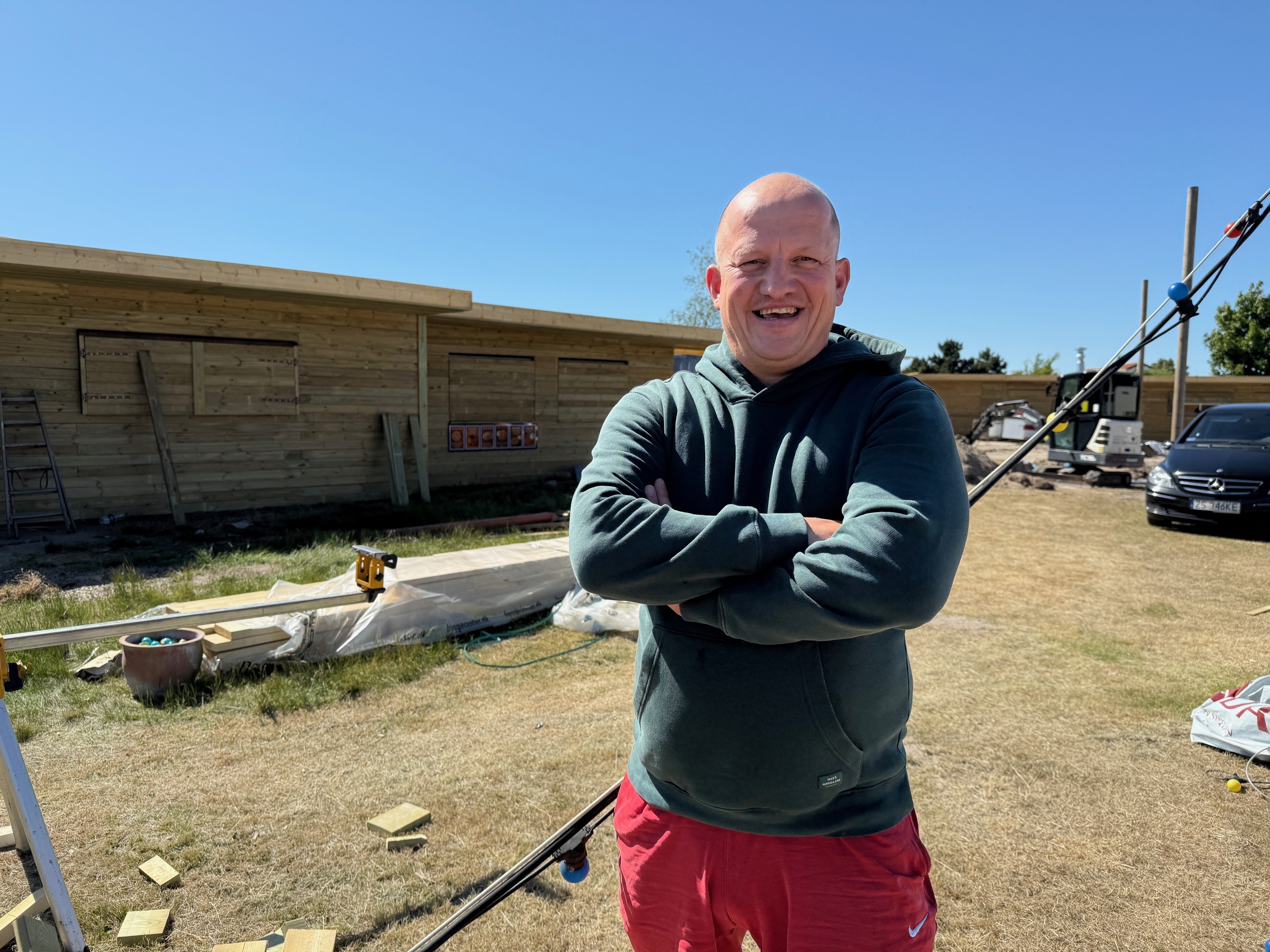 Driftschef Jesper Volkdahl hos Marielyst Streetfood by Jyrk på Sydfalster
