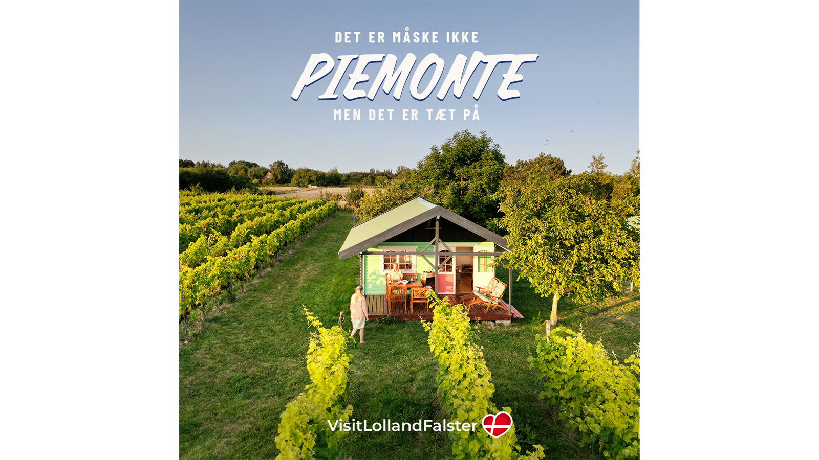 Tæt på Lolland-Falster Fejø Hideaway Vingård hytte