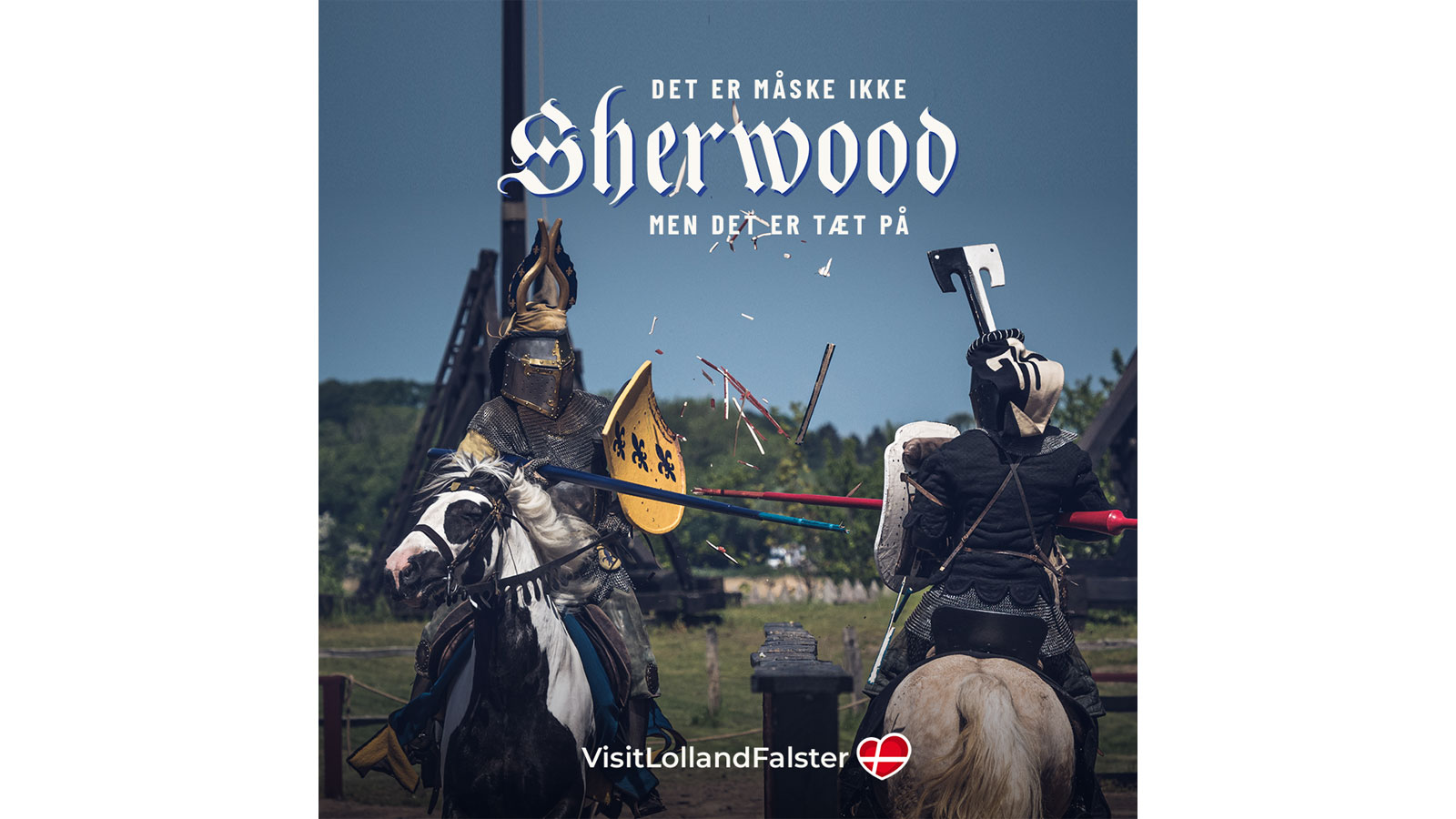 Tæt på Lolland-Falster Middelaldercentret Ridderturnering