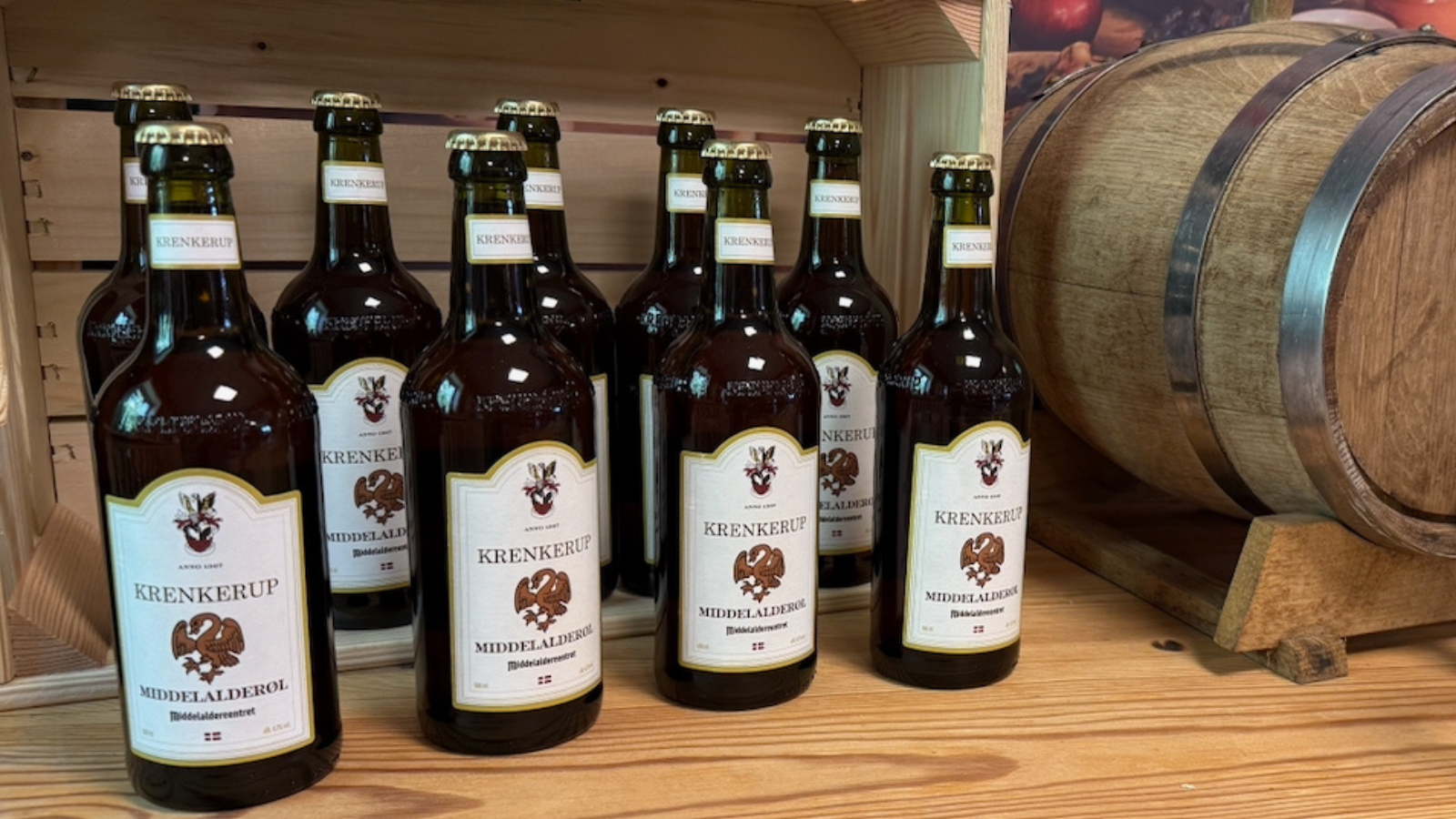 Middelalderøl fra Krenkerup Bryggeri